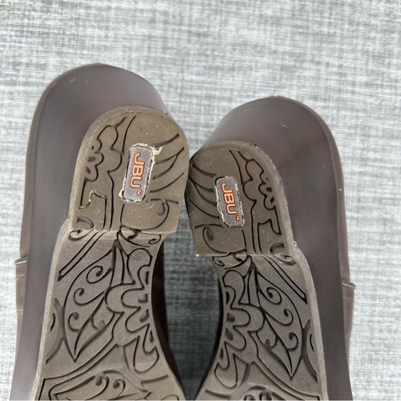 JBU Jambu Cordoba Slip on Clogs Shoes US 7 M Brown Leather Comfort - Picture 12 of 16